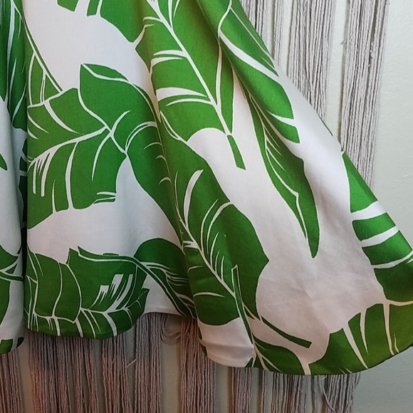 Kate Spade Tropical Leaf Dress Size 8 - Picture 3 of 8